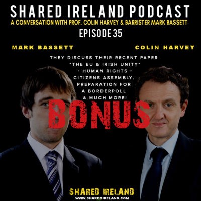 Colin Harvey and MArk Bassett Shared Ireland