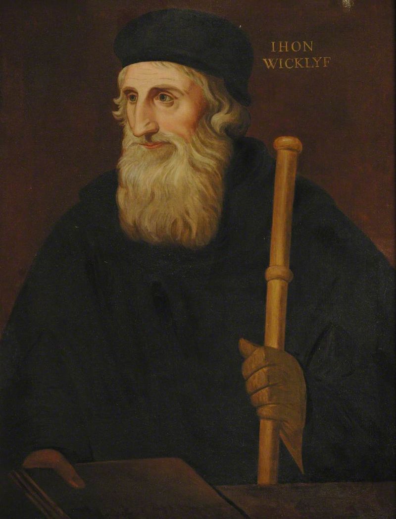 Portrait of John Wycliffe (c.1330–1384)