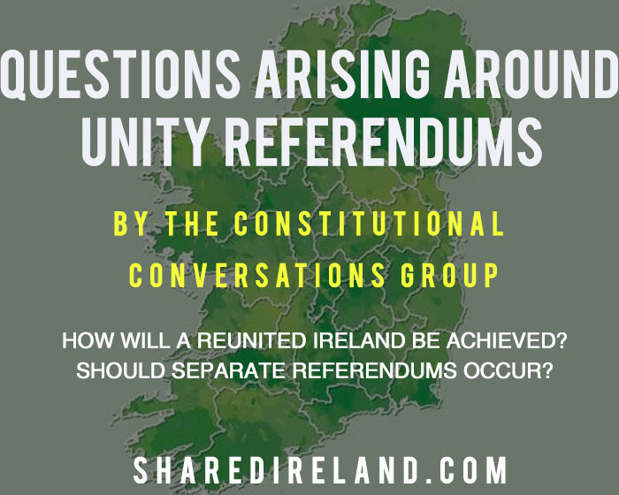 Questions Arising around  Unity Referendums by The Constitutional Conversations Group
